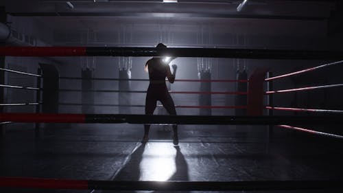 Woman Doing Shadow Boxing