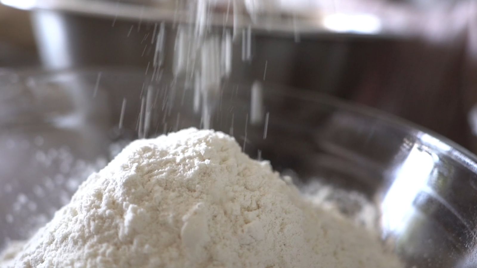 Pouring Sugar into Bowl for Baking Project Free Stock Video Footage ...