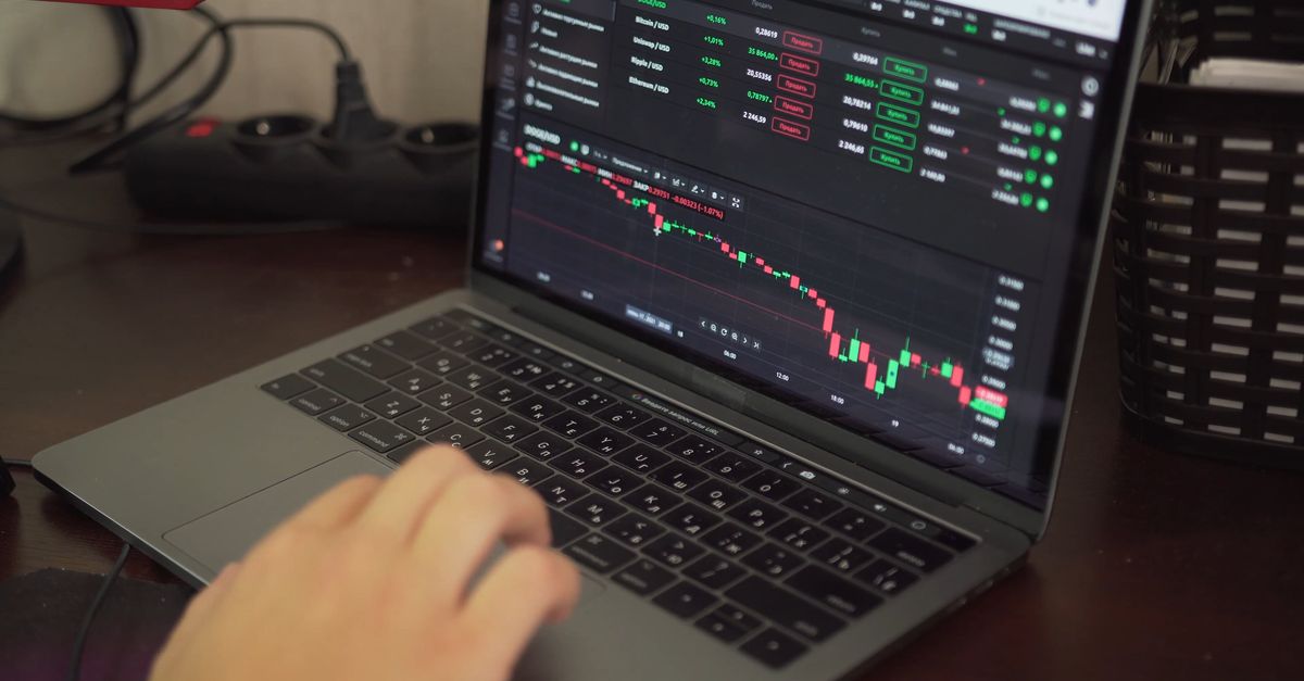 Computer Use Video A Person Using a Laptop Free Stock Video Footage, Royalty-Free 4K & HD ...