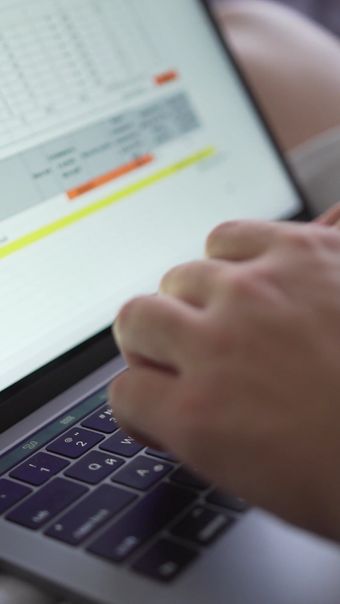 excel表格高清视频视频素材