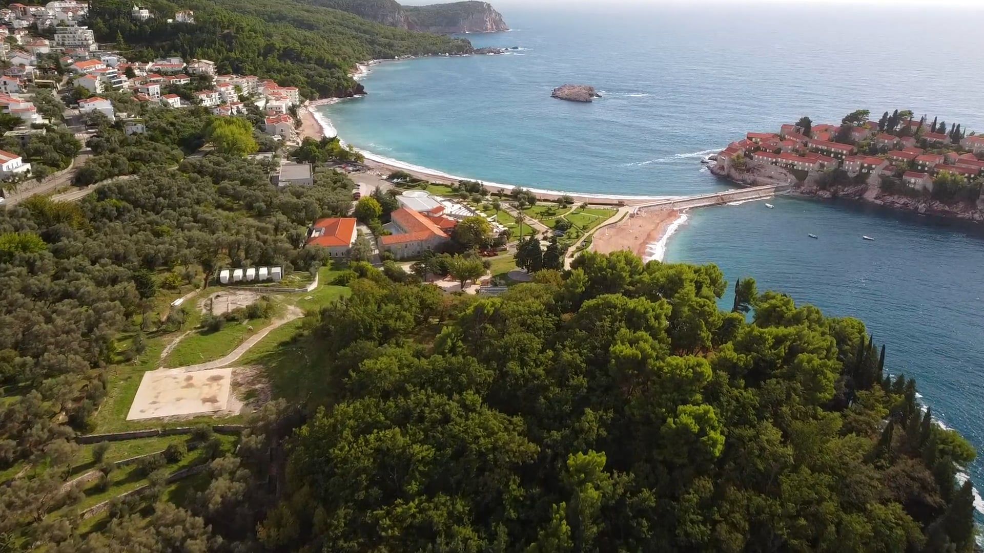 Drone Footage of Sea Coast · Free Stock Video