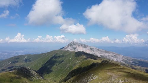 Drone Footage of the Mountain Peak