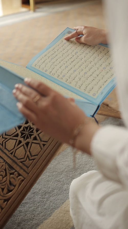 A Person Reading a Book