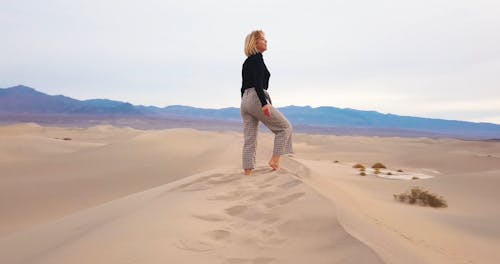 A Woman in a Desert