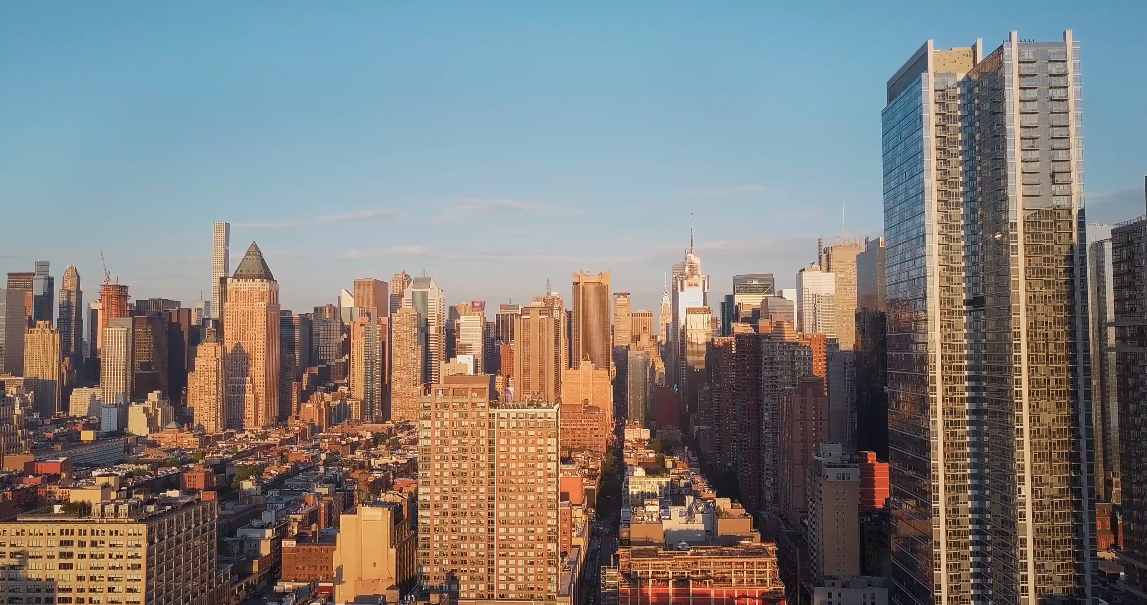 Drone Footage of High Rise Buildings Free Stock Video Footage, Royalty ...