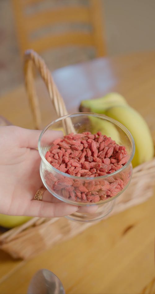 A Person Making a Smoothie