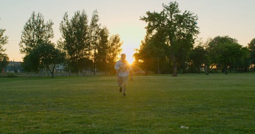 Man Doing Backflip