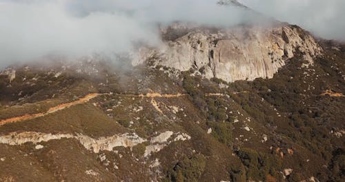 Aerial Footage a Mountain