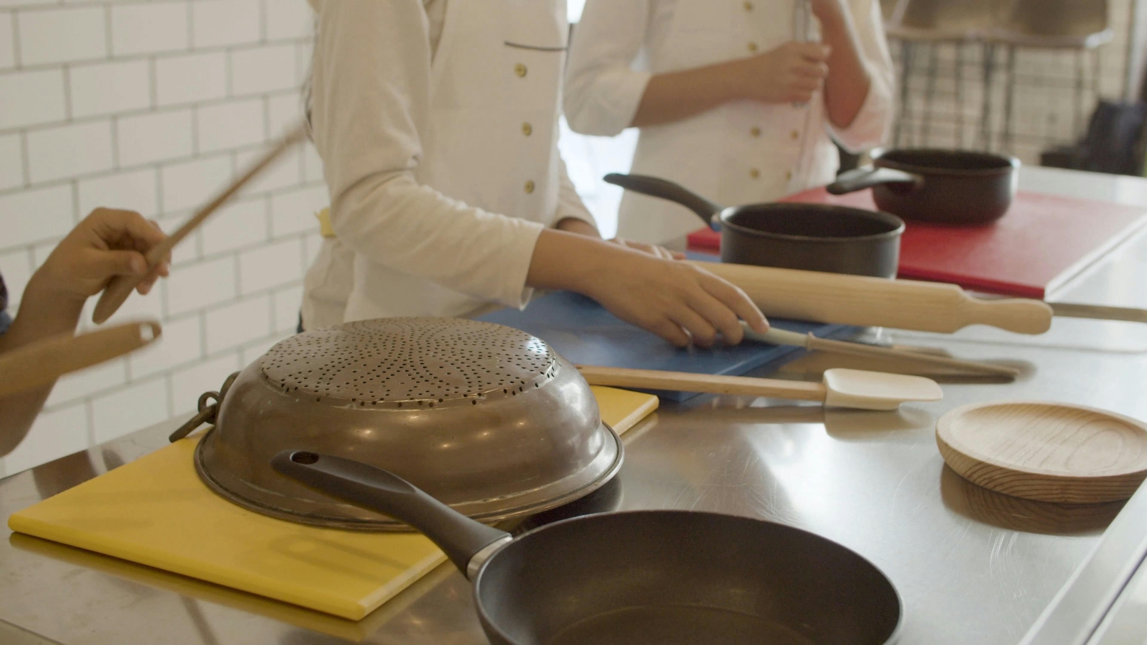 Kids Playing with Kitchen Utensils · Free Stock Video