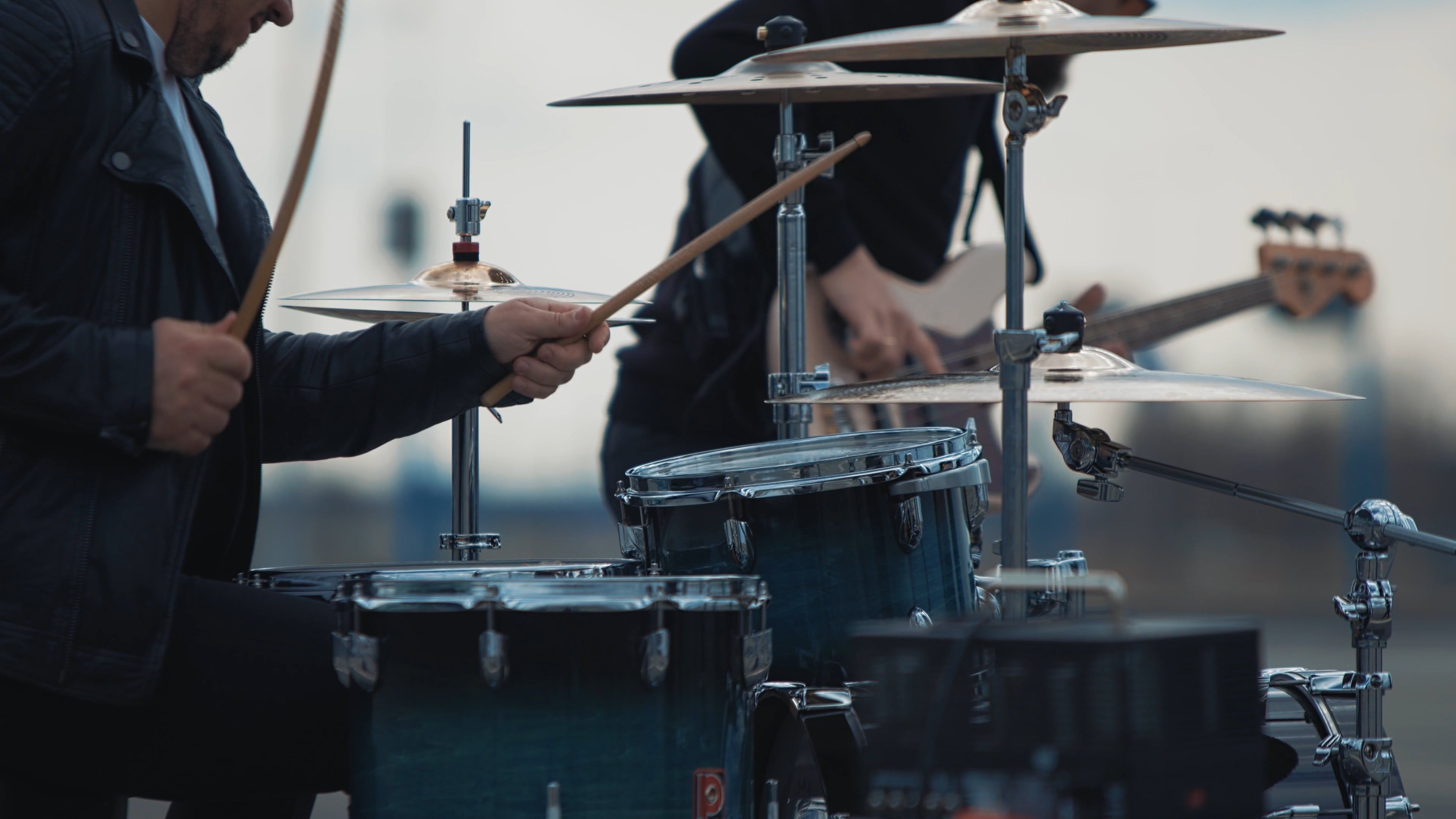 Men Playing Musical Instruments · Free Stock Video
