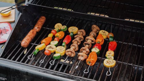 Barbecue on a Grill