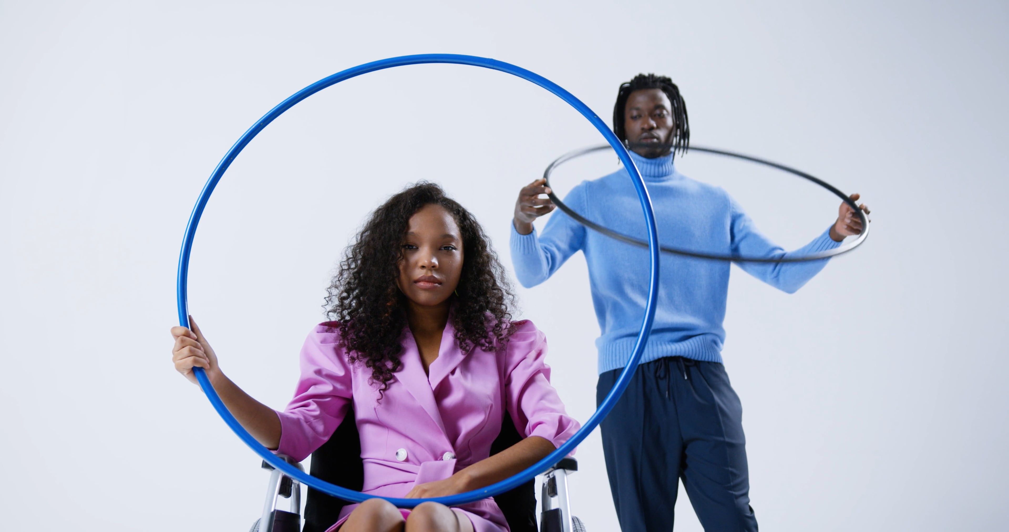 People Holding Hula Hoops Free Stock Video Footage, Royalty-Free 4K ...