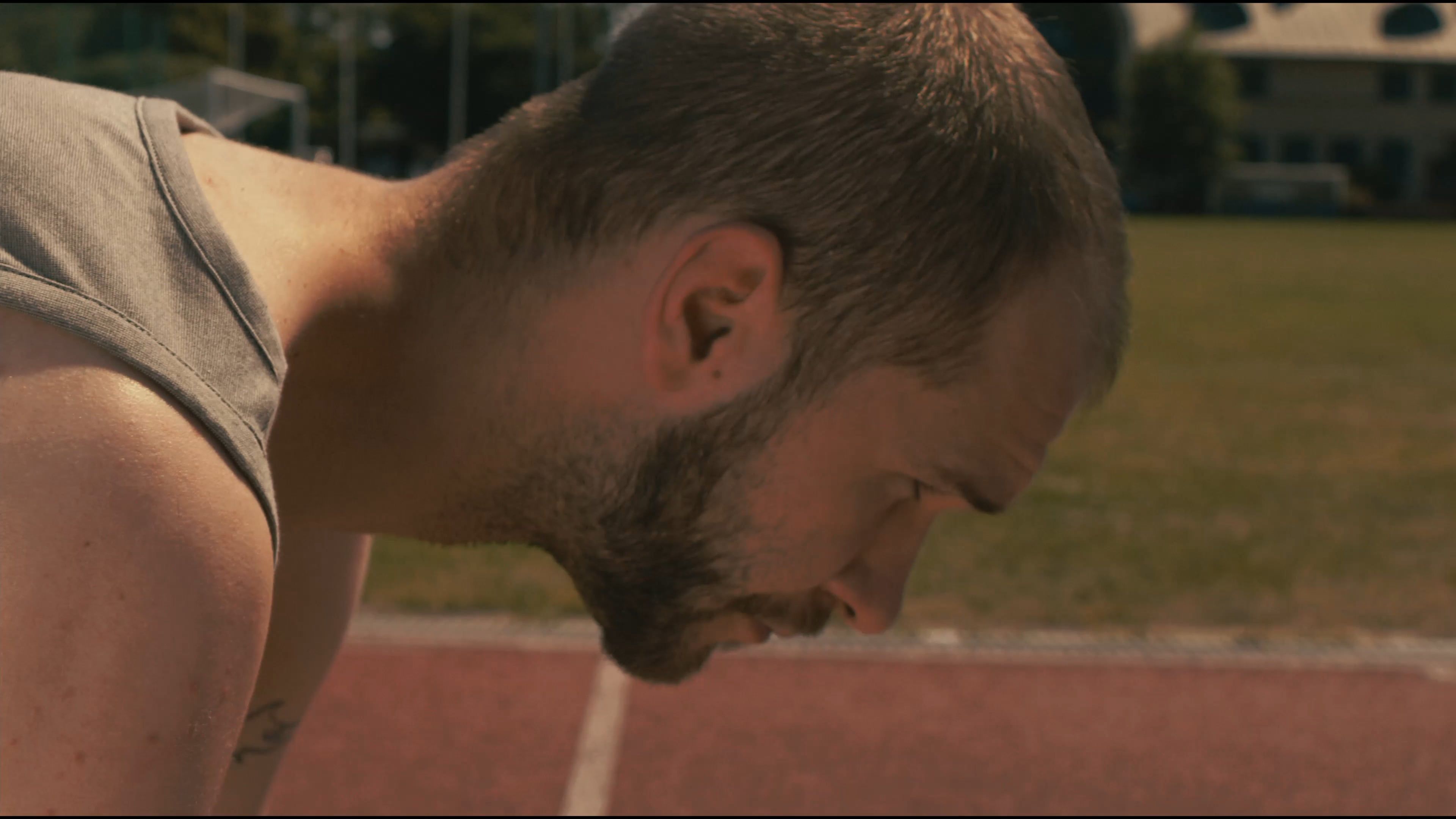 A Man Running on a Track Free Stock Video Footage, Royalty-Free 4K & HD ...