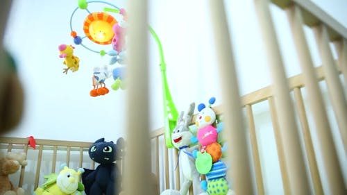 Video Of Baby Toys And Crib