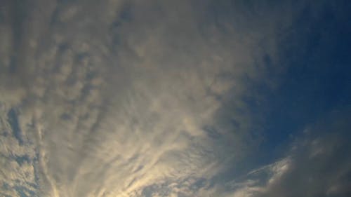 Time Lapse Video Of Clouds