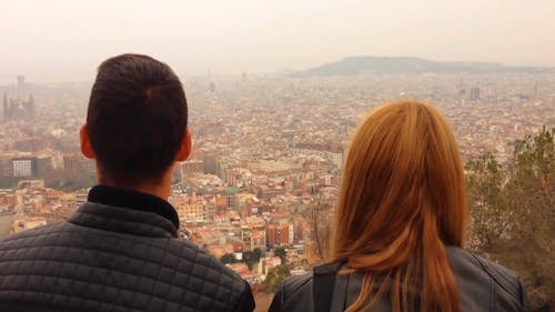 Couple De Touristes