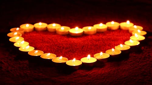 Heart Shape Candles