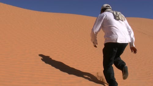 Racing To The Top Of Sand Dunes