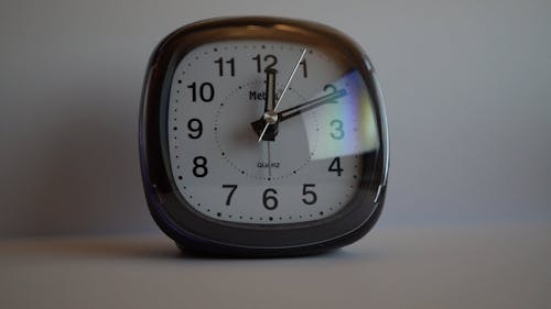 Close Up Video Of A Clock