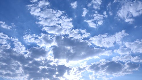 Video De Cielo Con Nubes