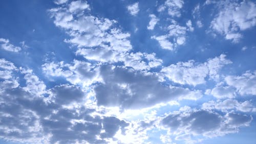 Vidéo Du Ciel Avec Des Nuages