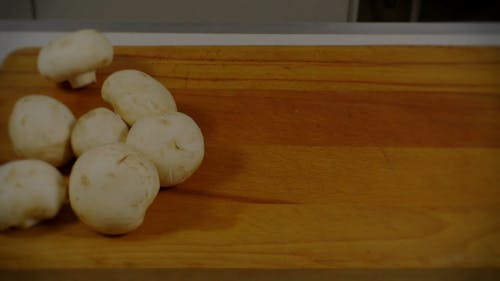 Slicing Mushrooms