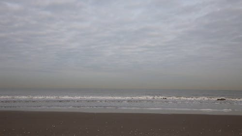 Waves Crashing On Shore