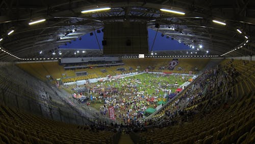 Crowd At The Stadium