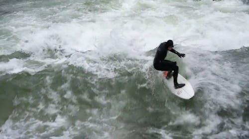 Man Surfing