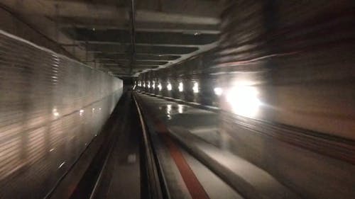 Inside A Tunnel