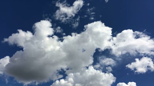 積雲のタイムラプス
