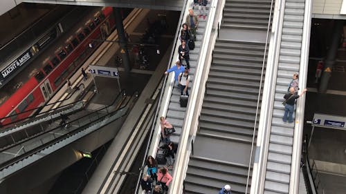 People At The Subway Station