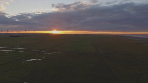 Video Sunrise Drone