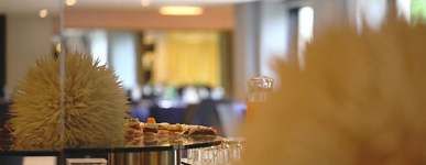 hotel food and interior