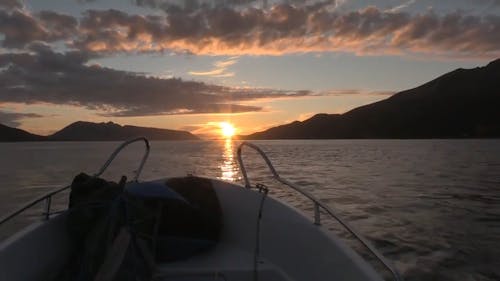 Boat Sailing The Sea