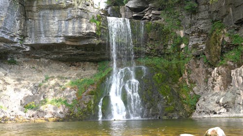 Ingleton Waterfalls in England