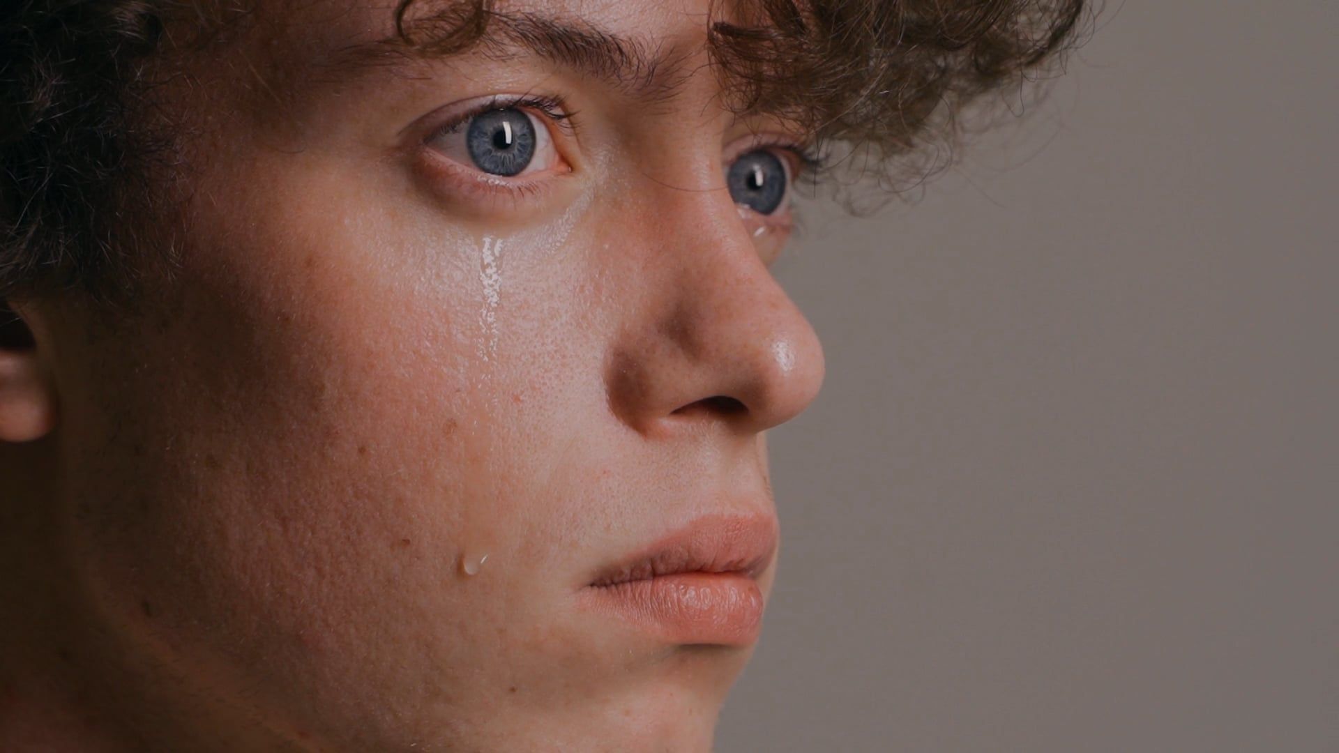 Crying Man Scene Close Up Video of a Man Crying Free Stock Video Footage, Royalty-Free ...