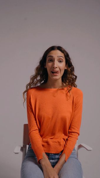 女性开心视频素材