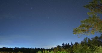 白天到黑夜视频素材