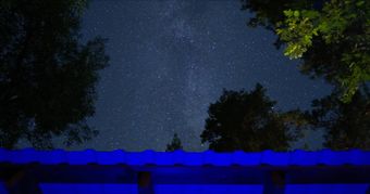 夜空星轨延时免费下载视频素材