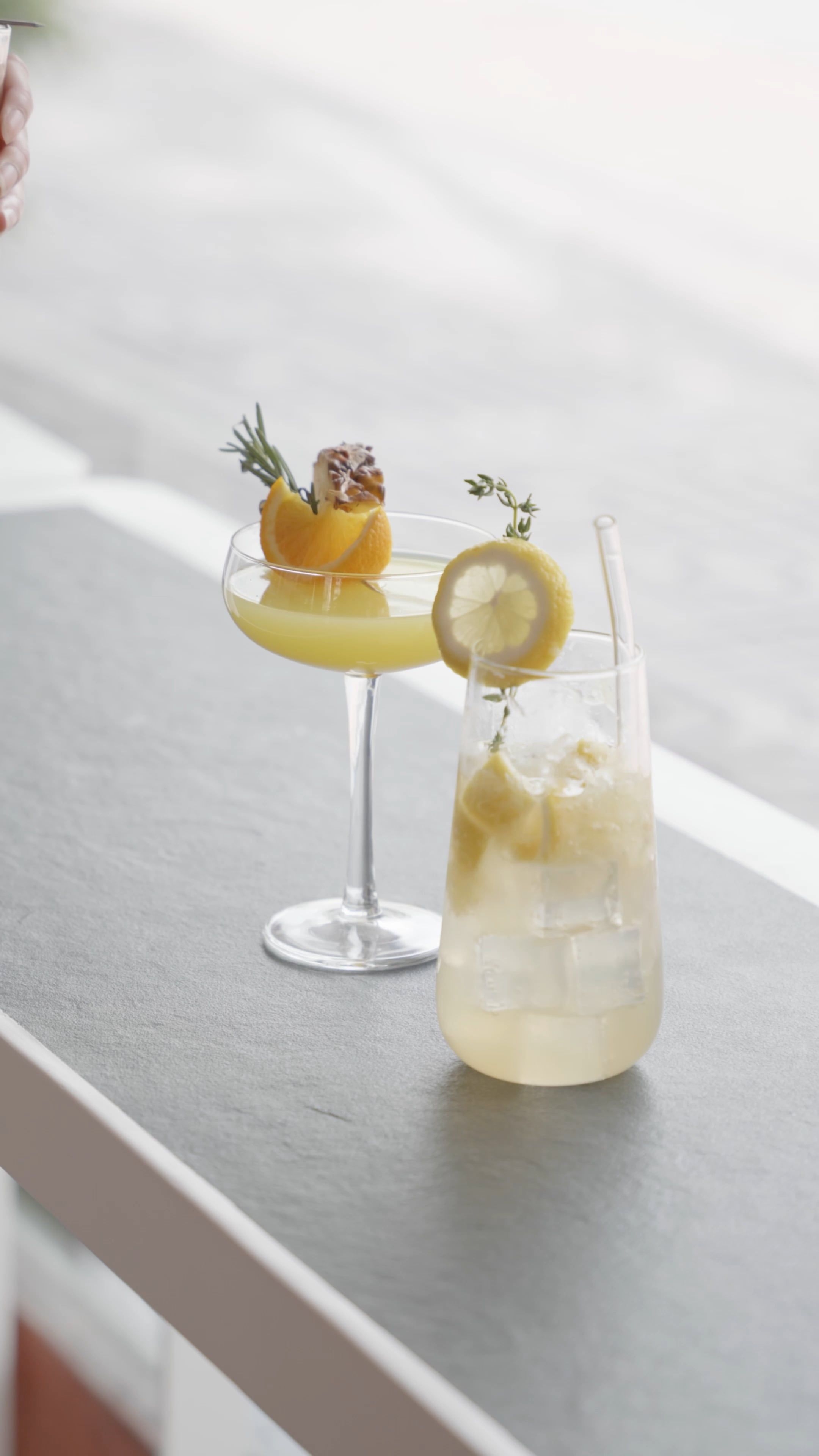Drinking Glasses on the Table · Free Stock Video