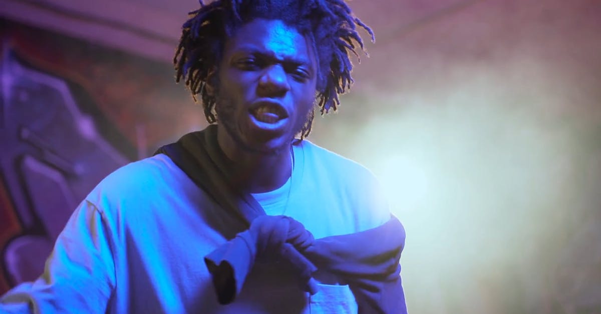 Low Angle Shot of a Man Rapping Free Stock Video Footage, Royalty-Free ...