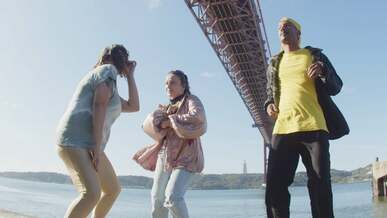 dancers doing dance steps together