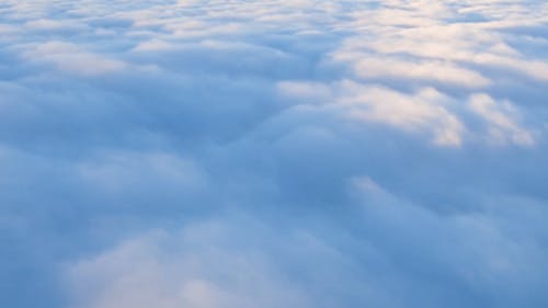 Close-up Footage of the Clouds