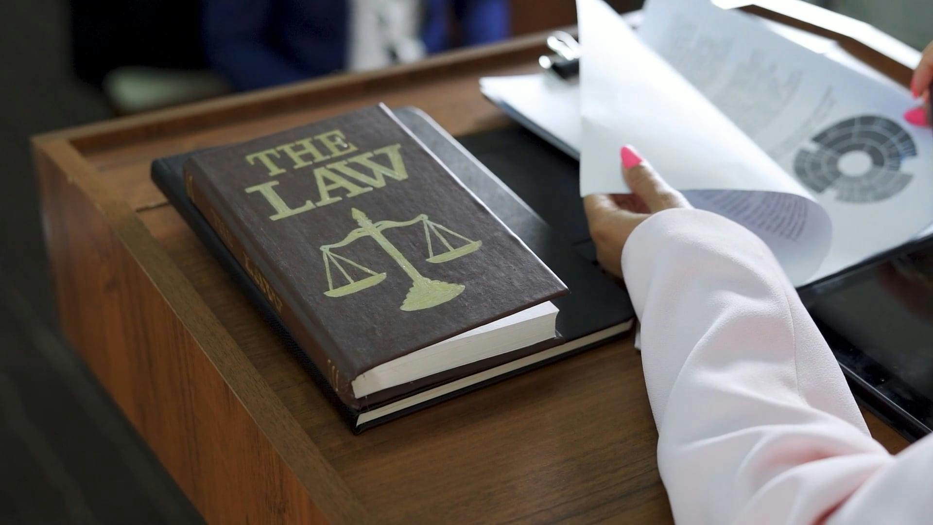 Close-up of a Law Book \u00b7 Free Stock Video