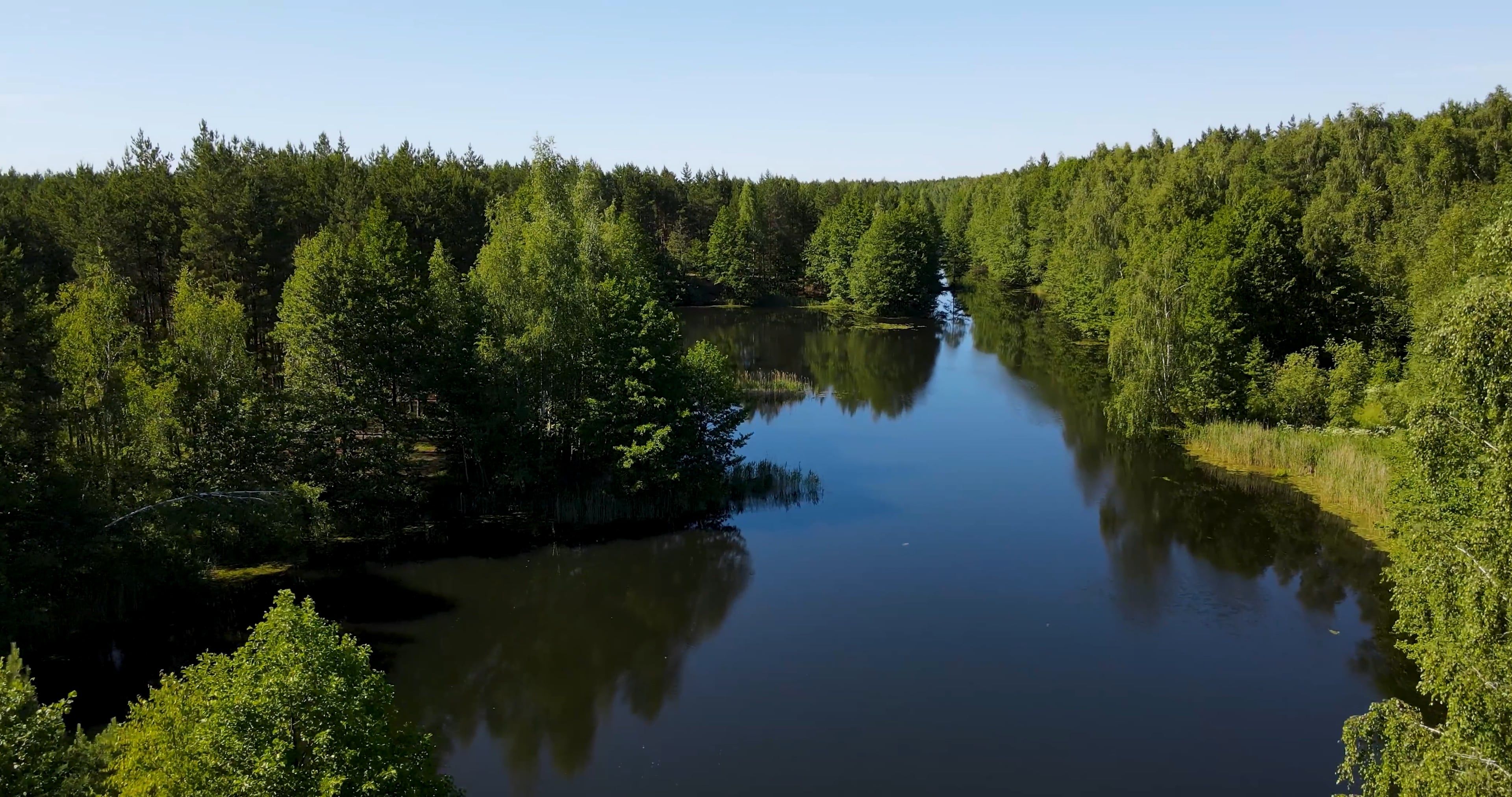 Drone Footage of a River Free Stock Video Footage, Royalty-Free 4K & HD ...