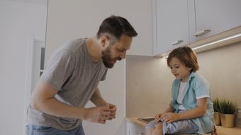 家里意外视频素材