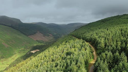 Drone Footage of Wicklow Mountains