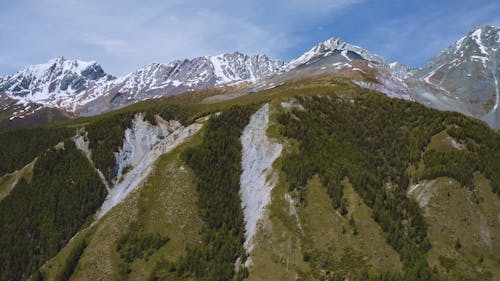 Drone Footage of Mountains