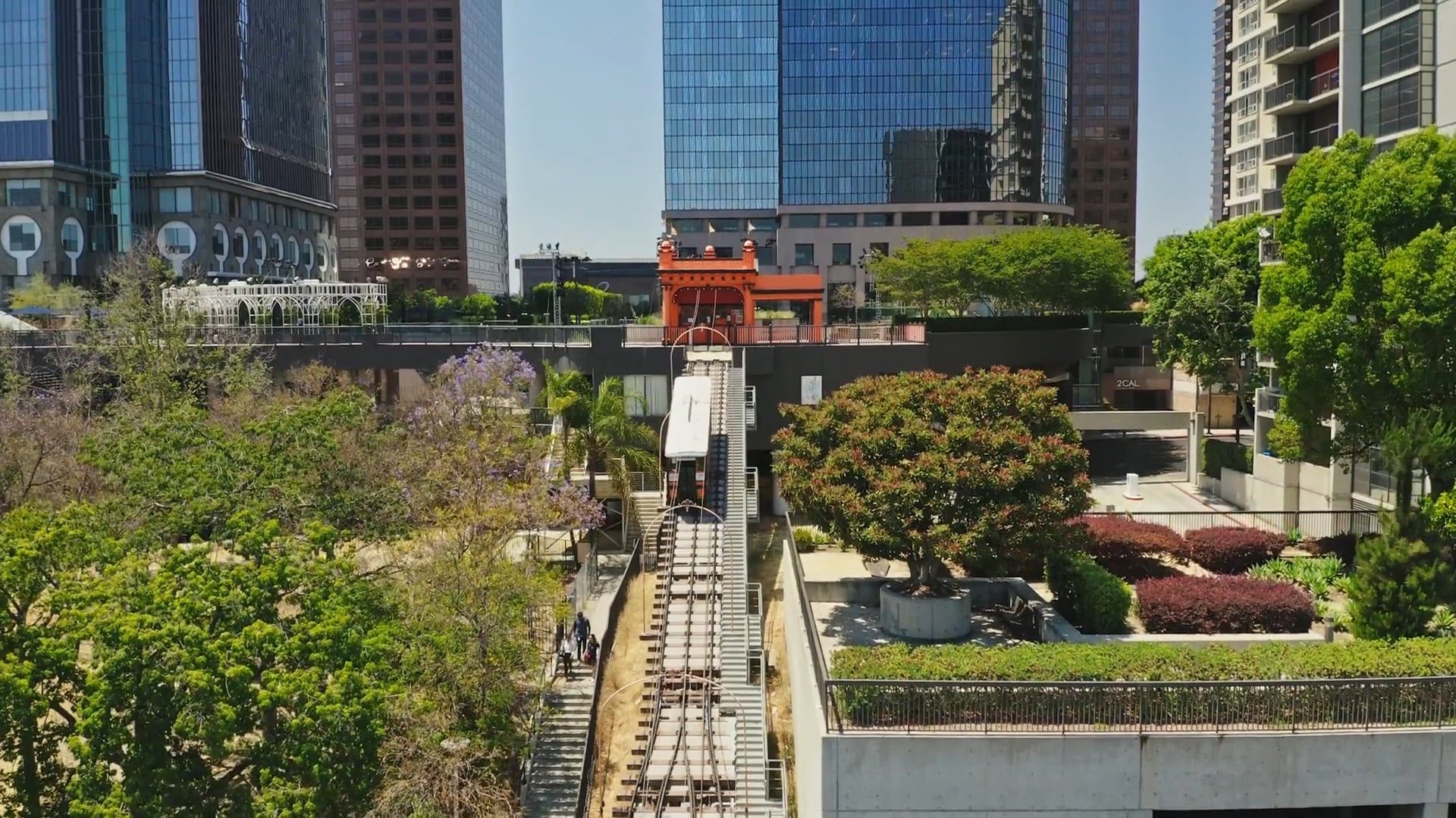 Bird's-eye View of an Intersection Free Stock Video Footage, Royalty ...